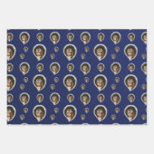 Selene das Owl Wrapping Paper Set Geschenkpapier Set (Vorderseite 2)