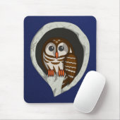 Selene die Eulenmauspad Mousepad (Mit Mouse)