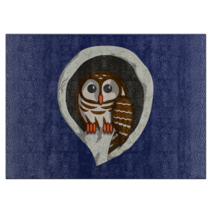 Selene die Kuschelglaszuschnitt-Tafel Schneidebrett