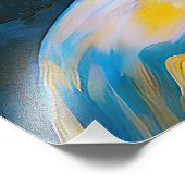 "Selene" - Frauen im Wasser Fotodruck (Ecke)