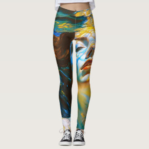 "Selene" - Frauen im Wasser Leggings