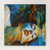 "Selene" - Frauen im Wasser Puzzle (Horizontal)