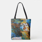 "Selene" - Frauen im Wasser Tasche (Rückseite)
