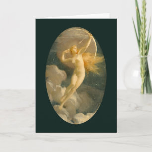 Selene, Göttin des Mondes   Jules Machard Karte