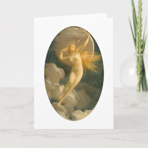 Selene, Göttin des Mondes   Jules Machard Karte