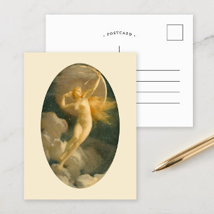 Selene, Göttin des Mondes   Jules Machard Postkarte
