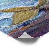 Selene Meerjungfrau im Sonnenaufgang Poster drucke (Ecke)