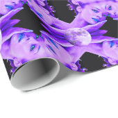 Selene Moon Goddess Wrapping Paper Geschenkpapier (Rolleneckpunkt)