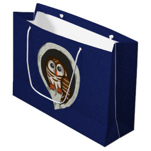 Selene the Owl Gift Bag Große Geschenktüte