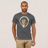 Selene the Owl Men Dark Shirt (Vorne ganz)