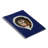 Selene the Owl Notebook Notizblock (Rechte Seite)