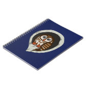 Selene the Owl Notebook Notizblock (Linke Seite)
