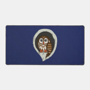 Selene the Owl Schreibtischunterlage