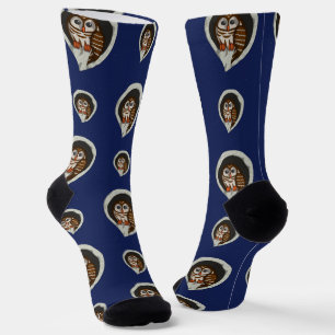 Selene the Owl Socken