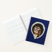 Selene the Owl Spiral Notebook Notizbuch (Innenseite)
