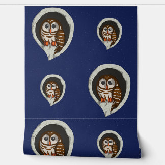 Selene the Owl Tapete