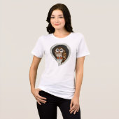 Selene the Owl Women's Light Shirt (Vorderseite voll)