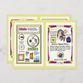 Selenice Wizard - Selenium Element Postkarte (Vorne/Hinten)