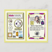 Selenice Wizard - Selenium Element Postkarte (Vorderseite)