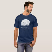 Selenophile Definition Outdoorsy Moon Lover T-Shirt (Vorne ganz)