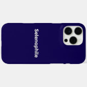 Selenophile Moon Lover Case-Mate iPhone Hülle (Rückseite (Horizontal))