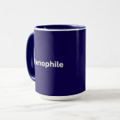 Selenophile Moon Lover Tasse (Vorderseite Links)