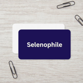 Selenophile Moon Lover Visitenkarte