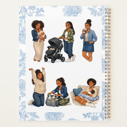 Self care journal planner planer (Rückseite)