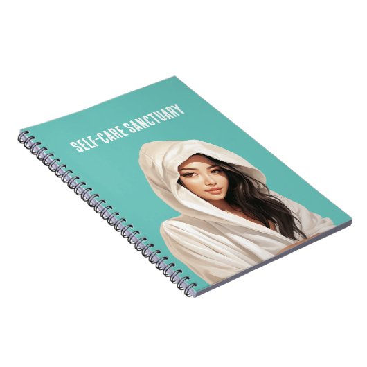 Self-Care-Sanctuary Notebook Notizblock (Rechte Seite)