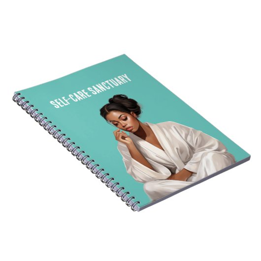 Self-Care-Sanctuary Notebook Notizblock (Rechte Seite)