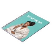 Self-Care-Sanctuary Notebook Notizblock (Linke Seite)
