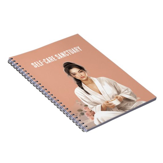 Self-Care-Sanctuary Notebook Notizblock (Rechte Seite)