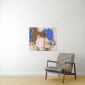 Self Care Sketchbook Wandteppich (Beispiel (Horizontal))