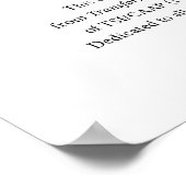 Self Care Wheel in Color! Poster (Ecke)