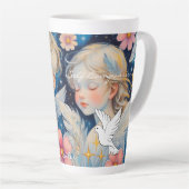 Self Compassion-Latte Mug Milchtasse (Rechte Ecke)