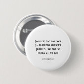 Self Confidence Button (Vorne & Hinten)