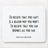 Self Confidence Mousepad (Vorne)
