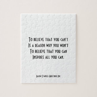 Self Confidence Puzzle
