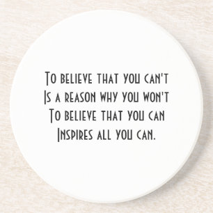 Self Confidence Untersetzer