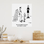 Self-Esteem-Cartoon 9471 Poster (Küche)