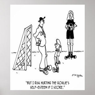 Self-Esteem-Cartoon 9471 Poster