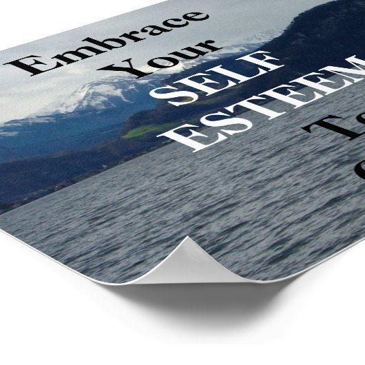 Self Esteem Poster (Ecke)
