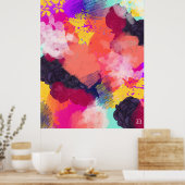 Self Expression Art Print, Poster (Semi-Gloss) (Küche)