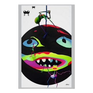 Self-Generated Stress Monsters Poster