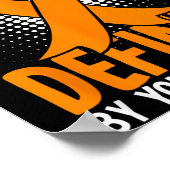 Self Harm Awareness Motivational Sitive Mindfulnes Poster (Ecke)