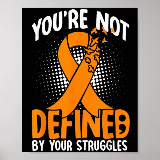 Self Harm Awareness Motivational Sitive Mindfulnes Poster (Vorne)