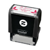 Self Inking Christmas Return Address Stamp Permastempel (Produkt)