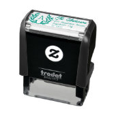 Self Inking Return Address Stamp with wreath Permastempel (Produkt)