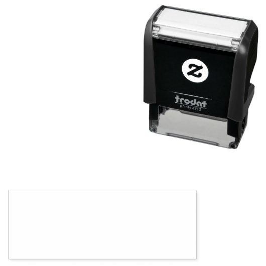 Self Inking Rubber Stamp Permastempel (Beispiel)