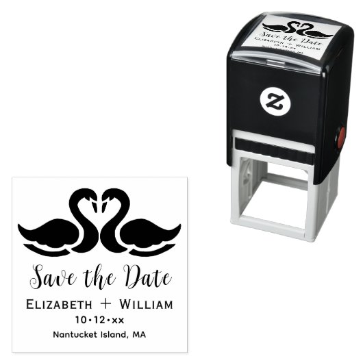 Self Inking Rubber Stamp Permastempel (Beispiel)
